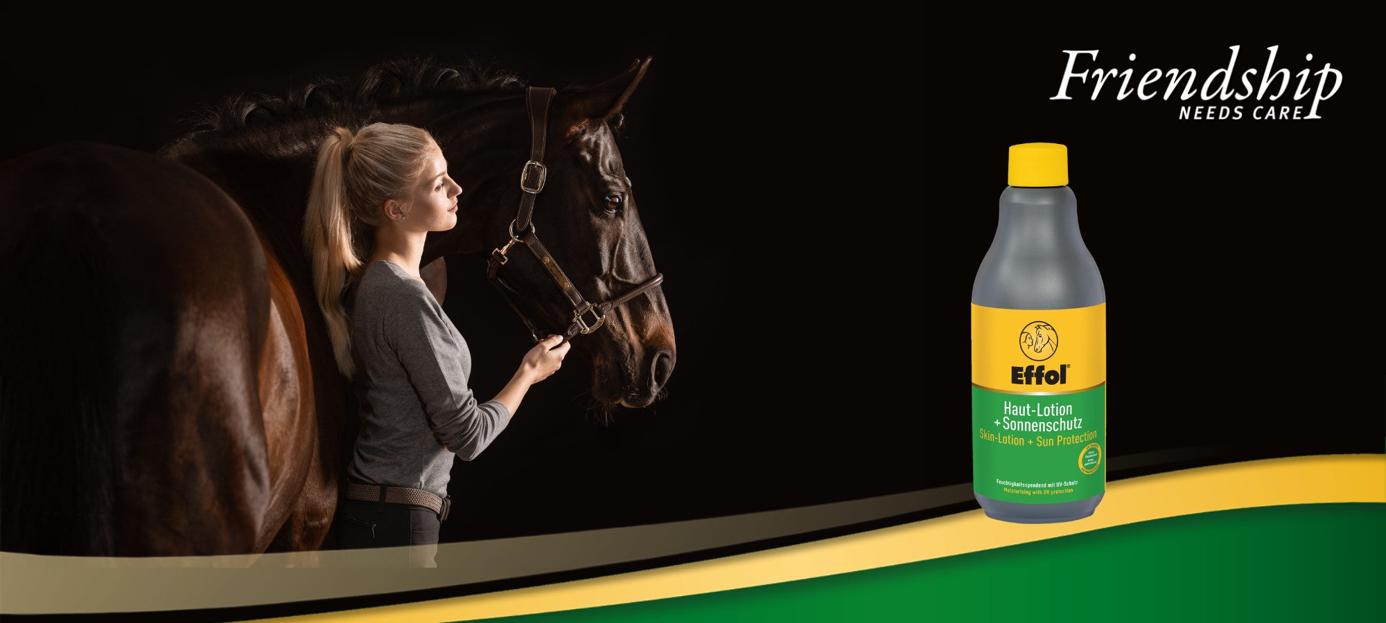 Hoff Dressing Oil Effol Fiebing's olio per zoccoli con pennello Hoff Dressing Oil Effol Fiebing's olio per zoccoli con pennello