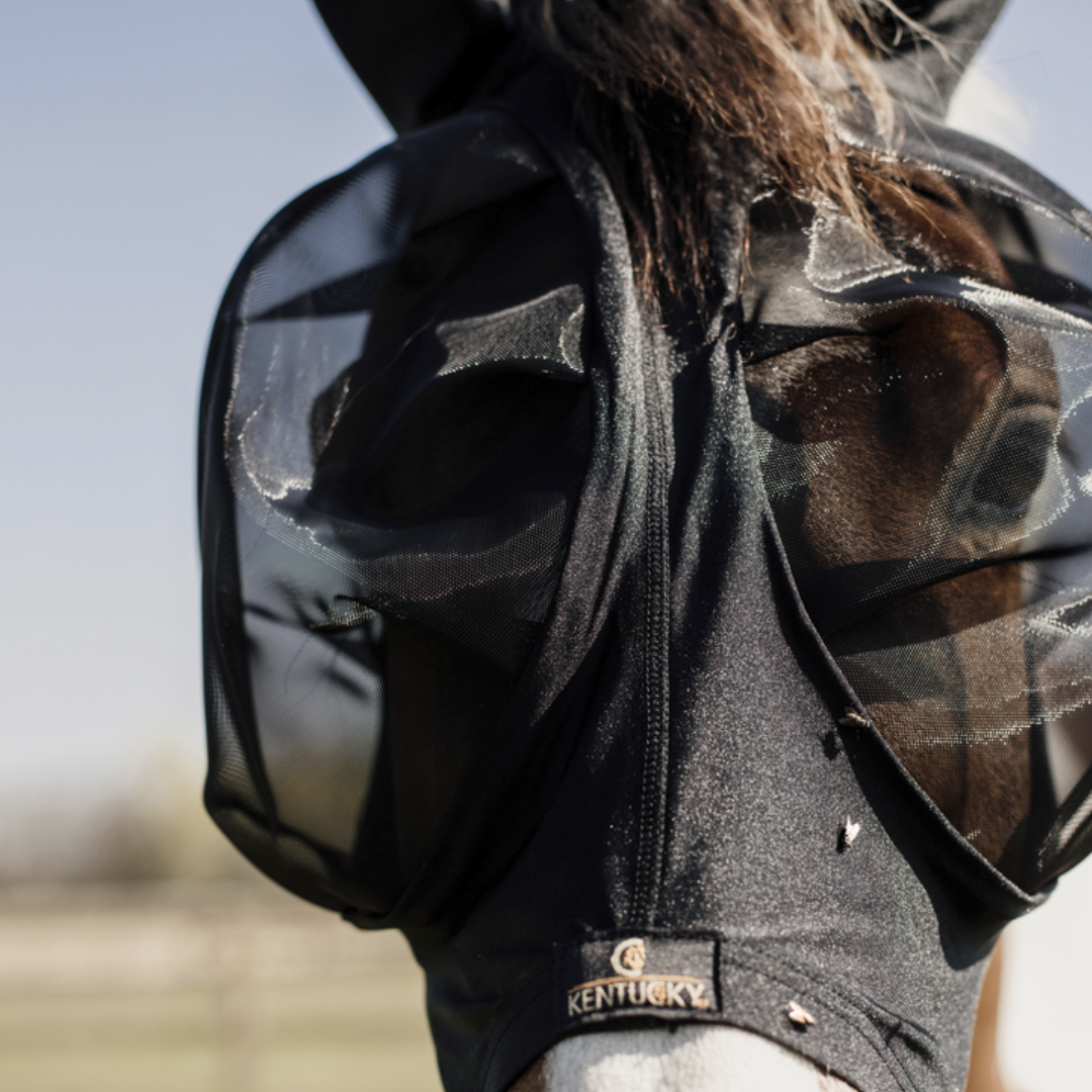 Basic Fly Mask Fly mask slim fit black – Rider Basics MX